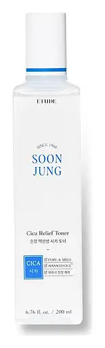 Etude House Soon Jung Cica Relief Toner