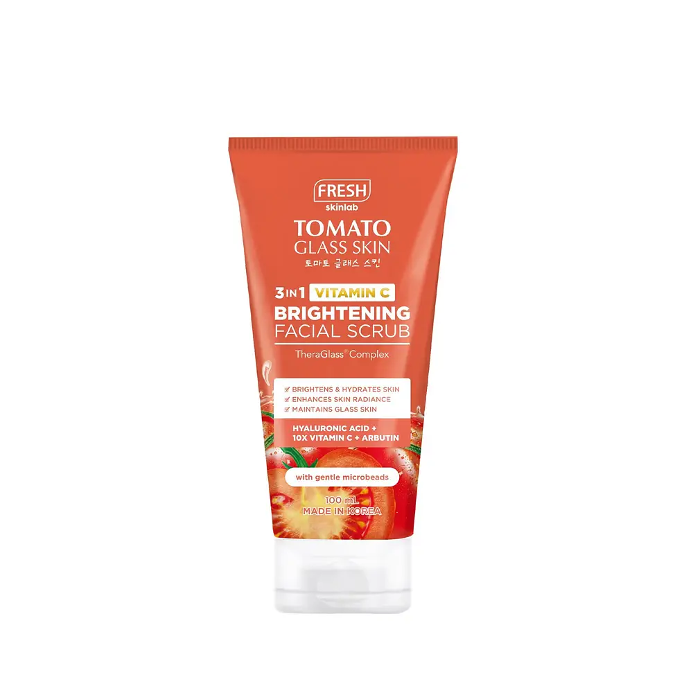 Fresh Skinlab 3in1 Vitamin C brightening facial scrub