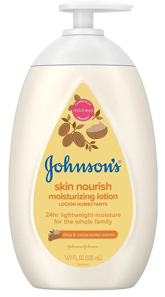 Johnson's Baby Skin Nourish Lotion Shea & Cocoa Butter