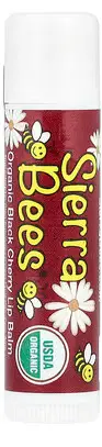 Sierra Bees Organic Lip Balm Black Cherry