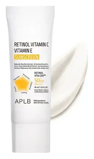 APLB Retinol Vitamin C Vitamin E Sunscreen SPF 50+