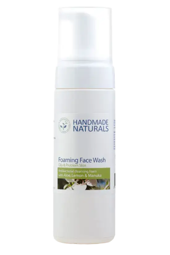 Handmade Naturals Antibacterial Foaming Face Wash