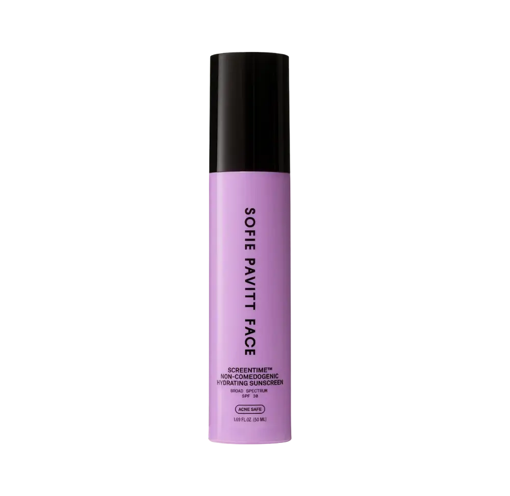 Sofie Pavitt Face Screentime Non-Comedogenic Hydrating Sunscreen SPF 30