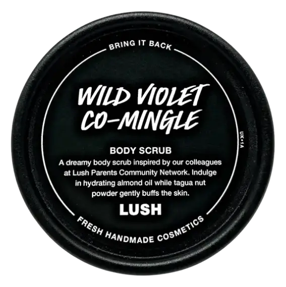 LUSH Wild Violet Co-Mingle Body Scrub