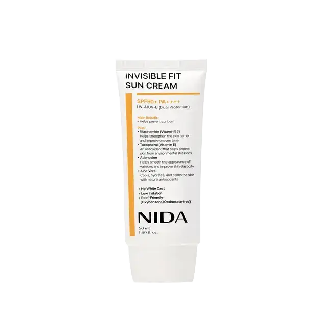 Nida Invisible Fit Sunscreen SPF 50