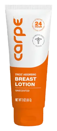 Carpe Sweat Absorbing Breast Lotion