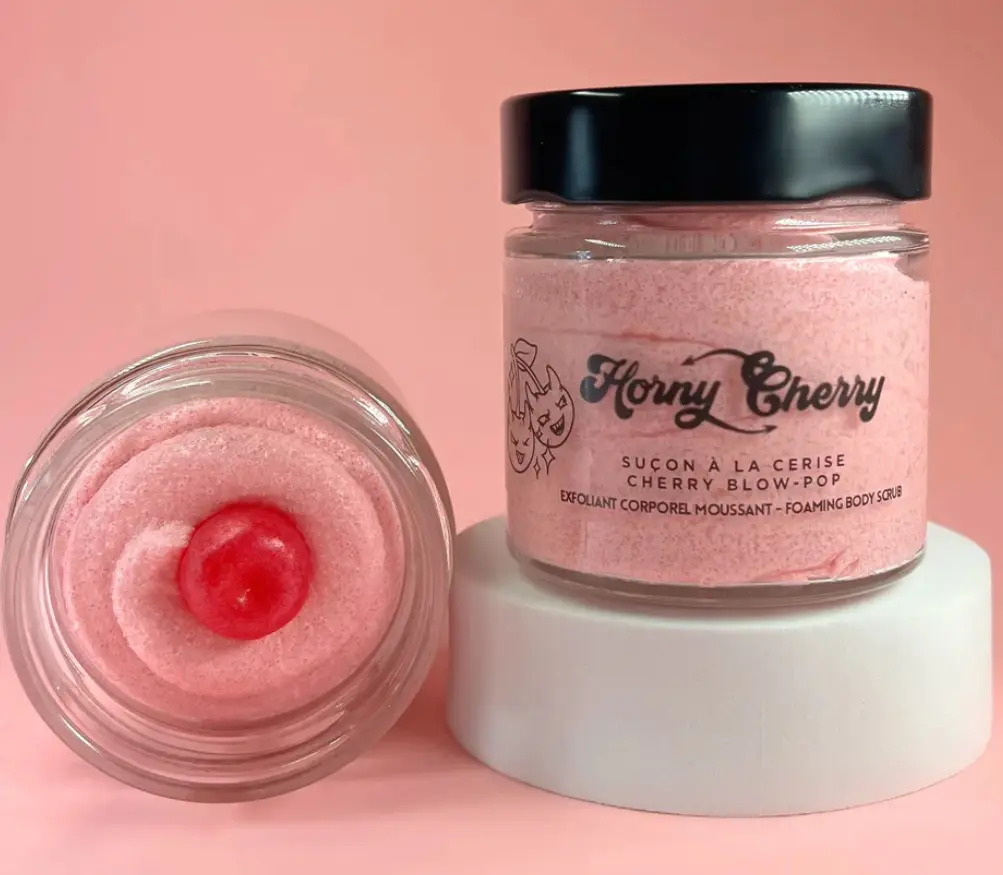 Clean But Psycho Foaming Body Scrub Horny Cherry