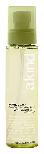 Akind Bounce Back Soothing And Purifying Toner