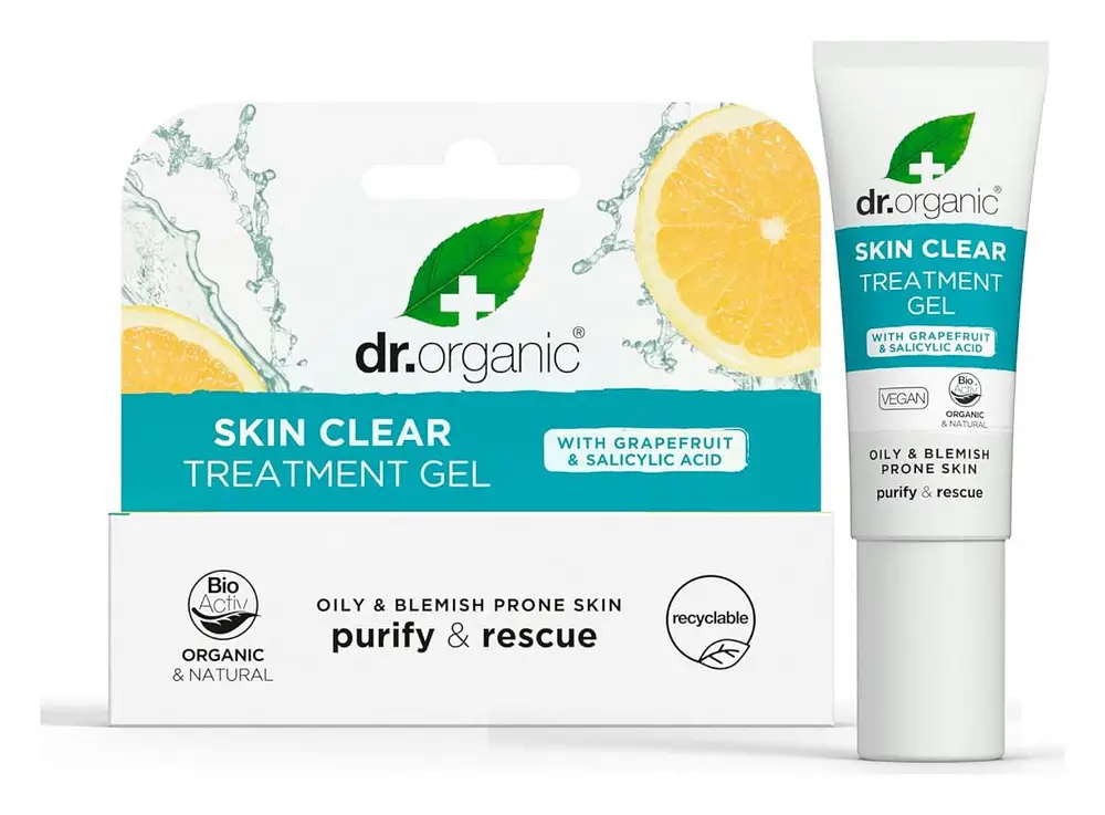Dr. Organic Skin Clear Tea Tree 5 In 1 Treatment Gel