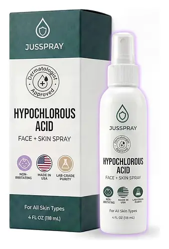 Jusspray Hypochlorous Acid Face + Skin Spray