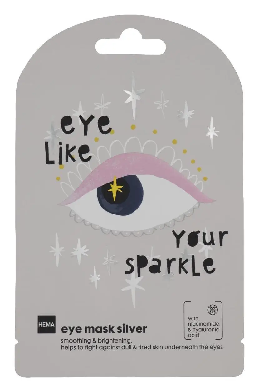 HEMA Eye Mask Silver