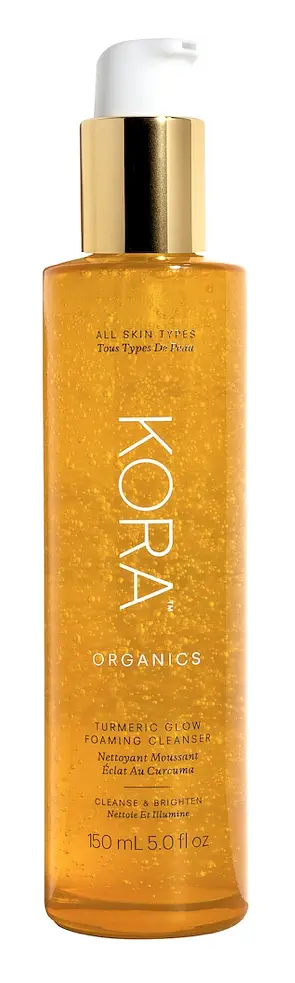 KORA Organics Turmeric Glow Foaming Cleanser