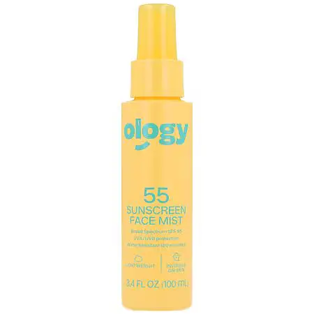 Ology Sunscreen Face Mist SPF 55