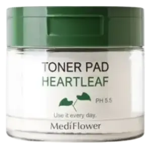 MediFlower Heartleaf Toner Pad
