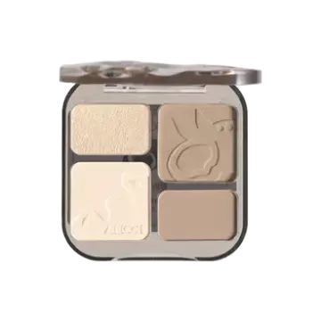 Veecci Contour Highlight Palette Misty Peach Grey