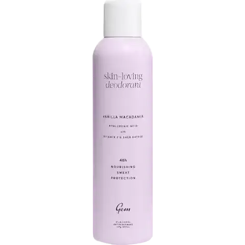 Gem Skin Loving Deodorant 48h Sweat Protection Vanilla Macadamia