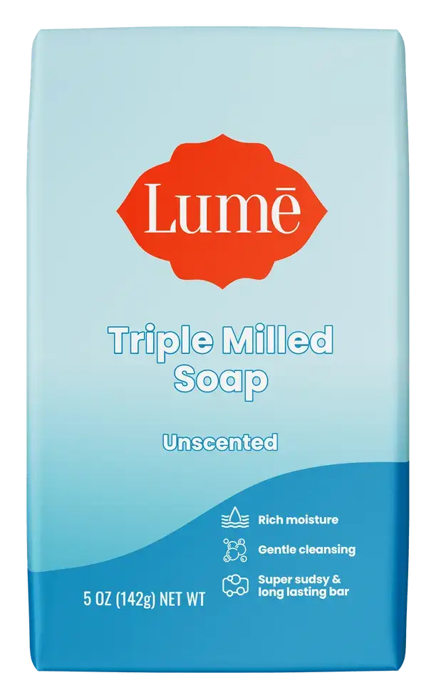 Lume Triple Milled Soap Bar Unscented