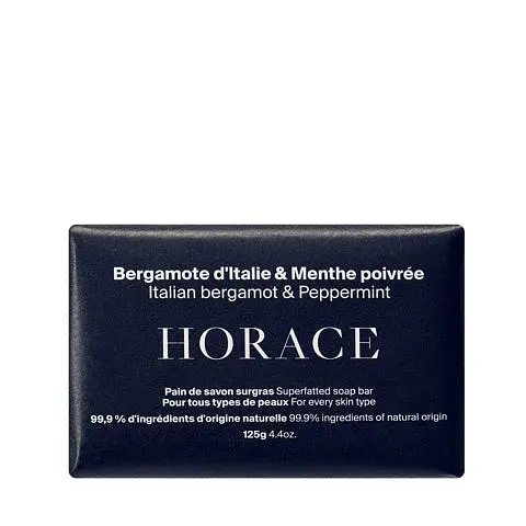Horace Superfatted Soap Bar Italian Bergamot & Peppermint