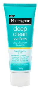 Neutrogena Deep Clean Purifying Clay Cleanser + Mask