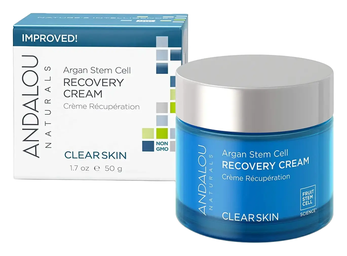 Andalou Naturals Clear Skin Argan Stem Cell Recovery Cream