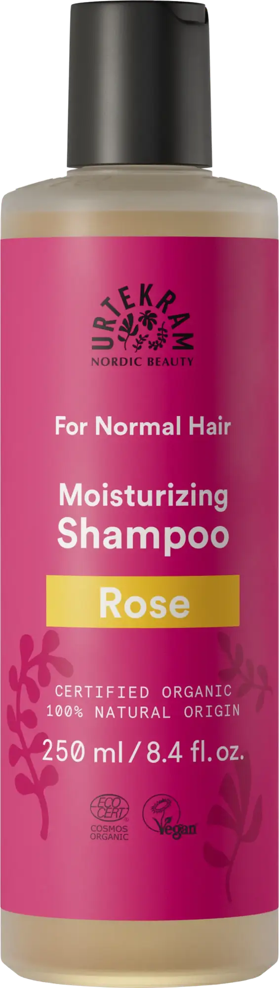 Urtekram Rose Moisturizing Shampoo Normal Hair