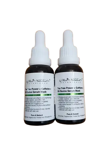 Skin Nutrition Botanicals Tea Tree Power + Caffeine + B5 Revive Serum Mask