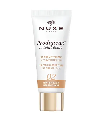 Nuxe Prodigieux Le Teint Éclat 24H Tinted Moisturizing BB Cream 02 Medium Shade