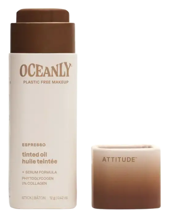 ATTITUDE Oceanly Light Coverage Tinted Oil Stick Espresso