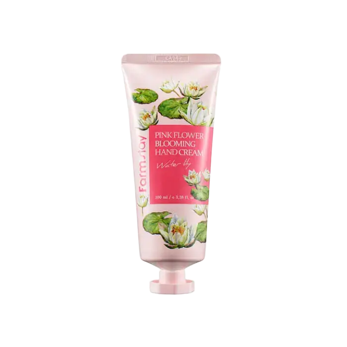 Farm Stay Pink Flower Blooming Hand Cream Water Lily