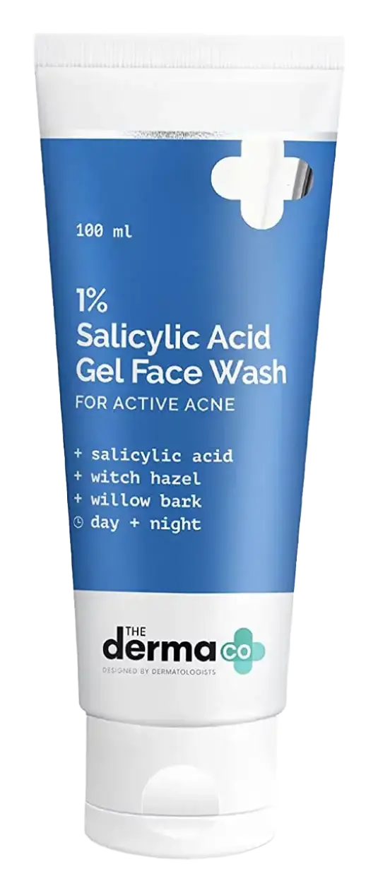 The Derma Co 1% Salicylic Acid Gel Face Wash with Salicylic Acid & Witch Hazel