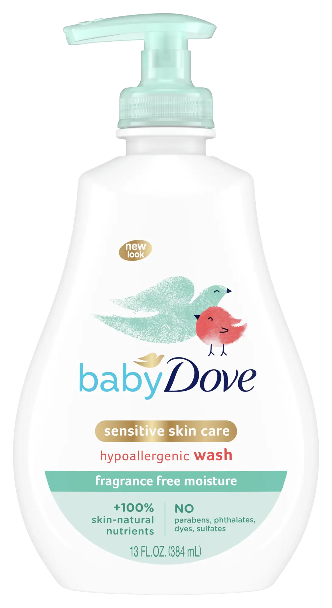 Dove Baby Fragrance Free Moisture Hypoallergenic Wash