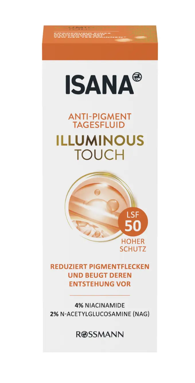 ISANA Illuminous Touch Anti-Pigment Tagesfluid LSF50