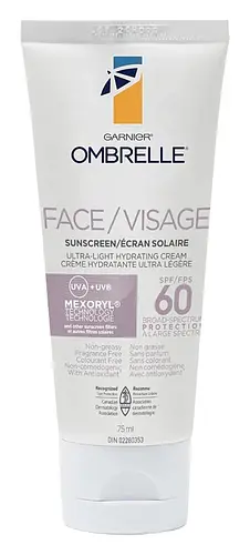 Garnier Ombrelle Ultra Light Advanced Face Lotion SPF 60
