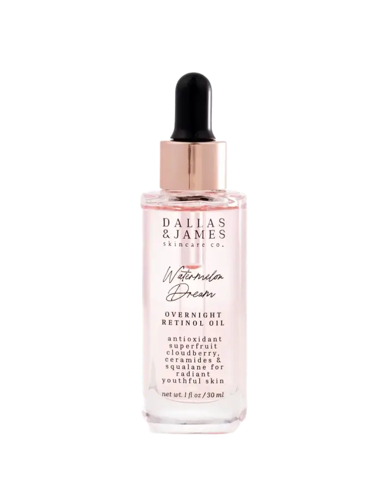Dallas & James Watermelon Dream Overnight Retinol Oil