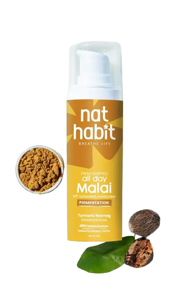 Nat Habit 48H Fresh Whipped All-Day Malai Moisturizer Pigmentation Control