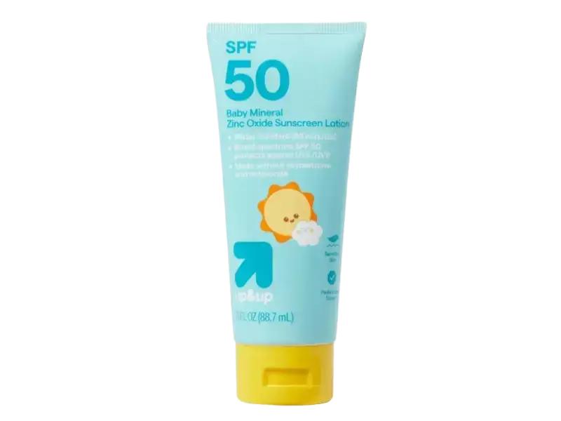 up&up Baby Mineral Zinc Oxide Sunscreen Lotion