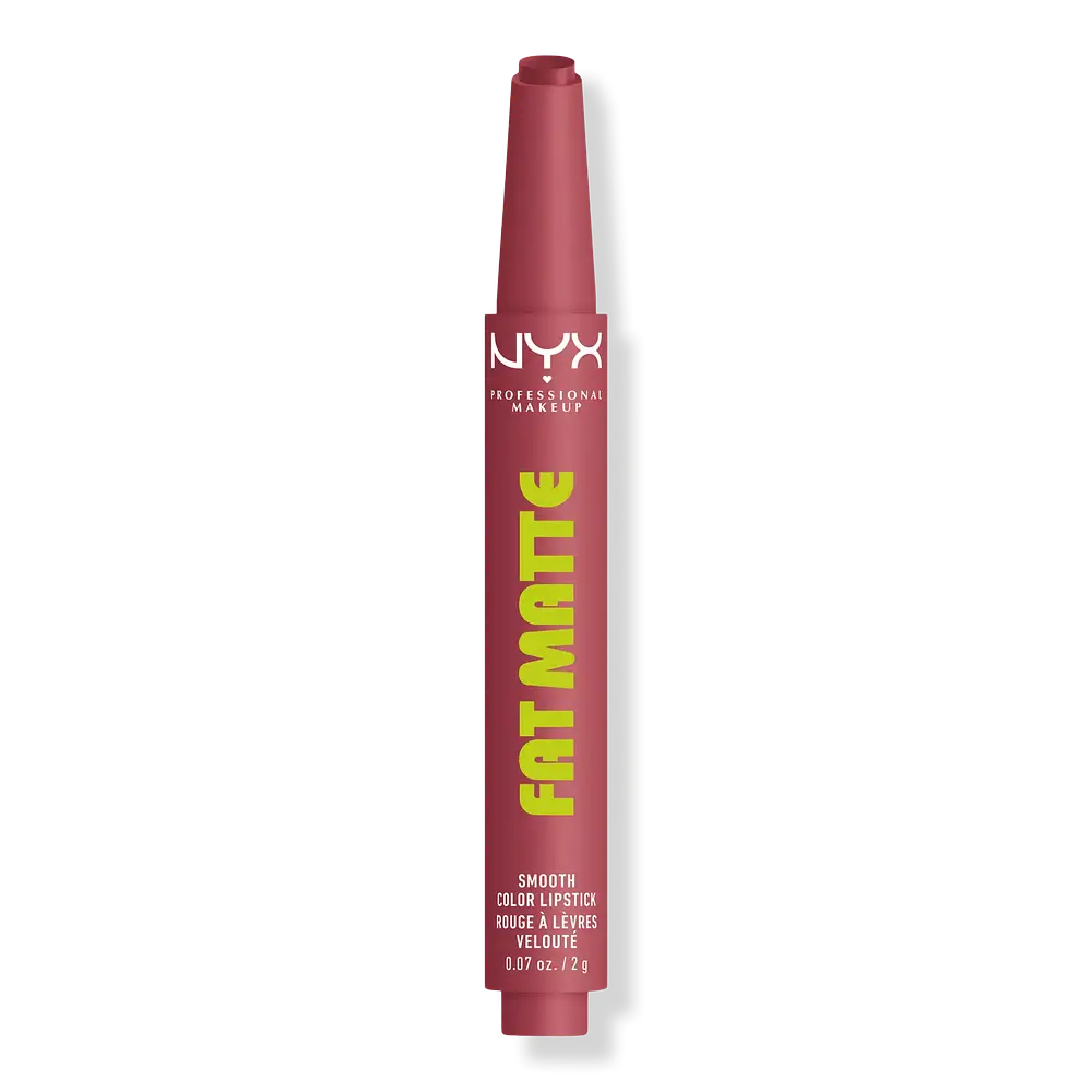 NYX Cosmetics Fat Matte Smooth Color Lipstick Blush Blanket