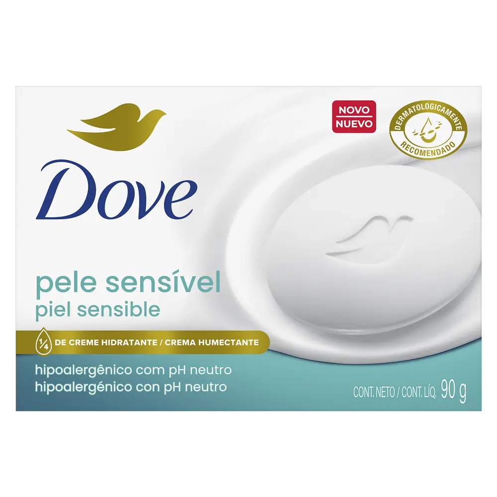 Dove Sabonete em Barra Pele Sensível