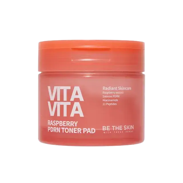 Be The Skin Vita Vita Raspberry PDRN Toner Pad