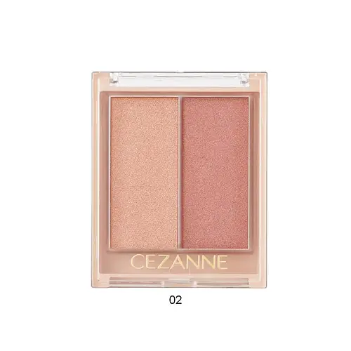 Cezanne Face Glow Color 02 Rose Glow