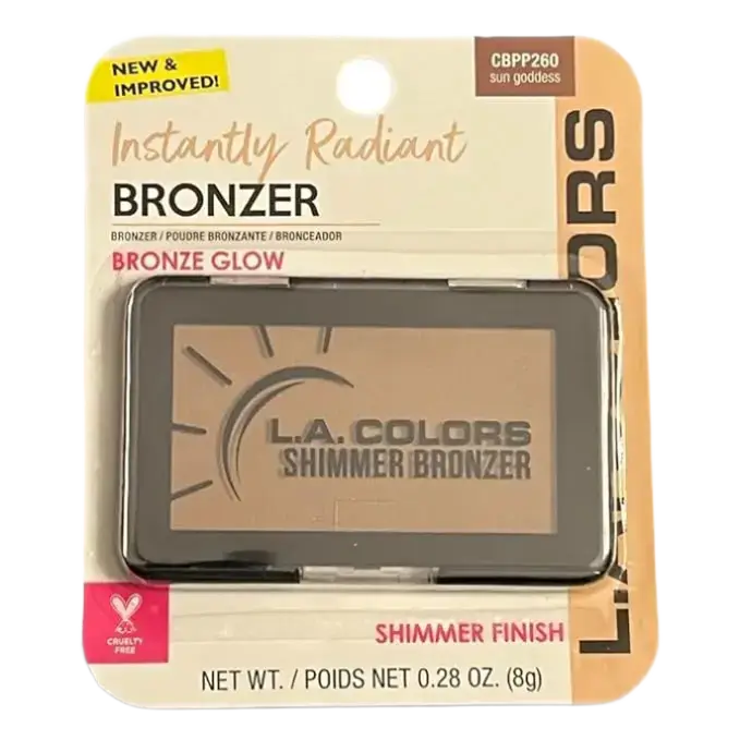 L.A. Colors ® Instantly Radiant Shimmer Bronzer CBPP260 Sun Goddess