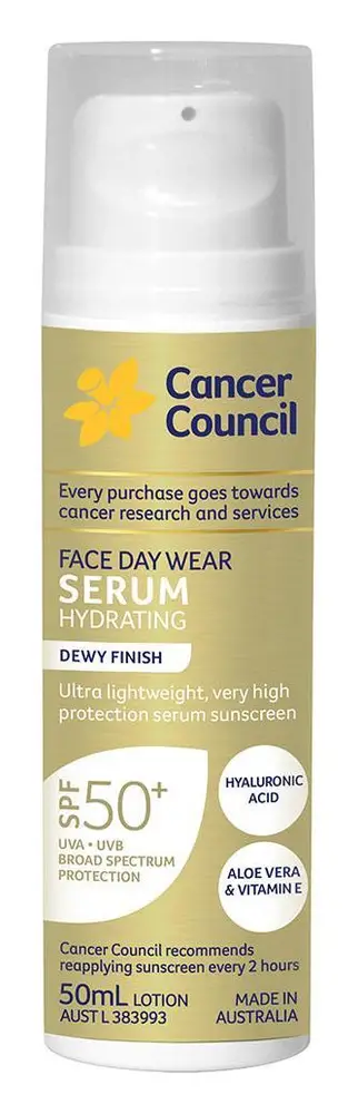 Cancer Council Face Day Wear Serum SPF50+