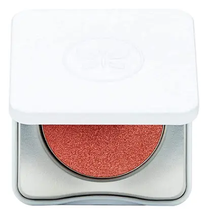 Honest Beauty Lit Powder Blush Nude Rose with Gold Shimmer