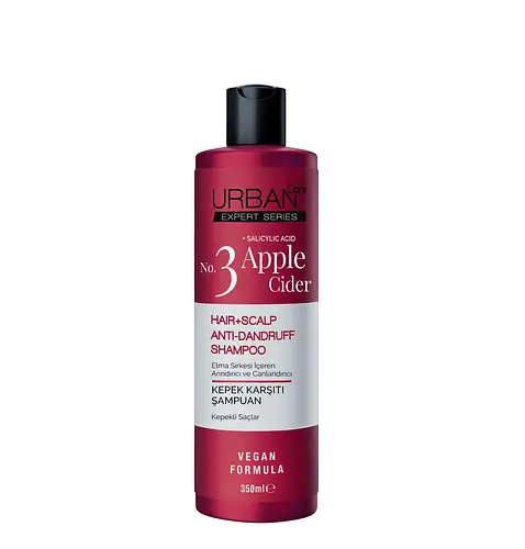 Urban Care No.3 Apple Cider Hair + Scalp Anti-Dandruff Shampoo