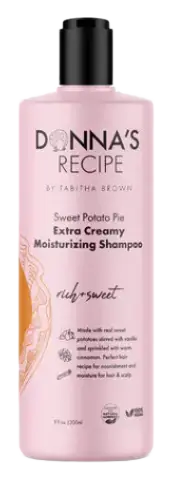 Donna's Recipe Sweet Potato Pie Extra Creamy Moisturizing Shampoo