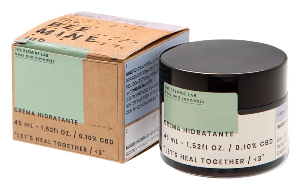 The Beemine Lab CBD Hydrating Facial Cream