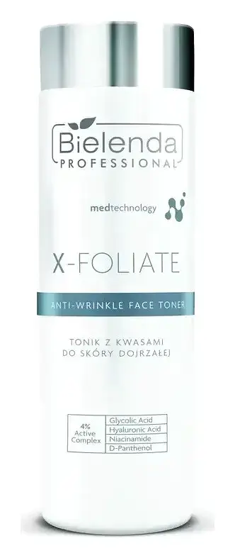 Bielenda Professional X-Foliate Anti Wrinkle Face Toner