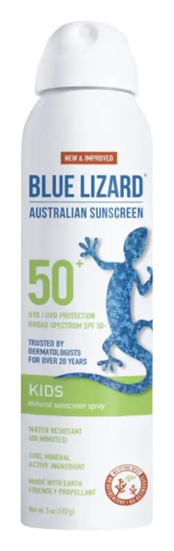 Blue Lizard Kids Mineral Sunscreen Spray SPF 50+
