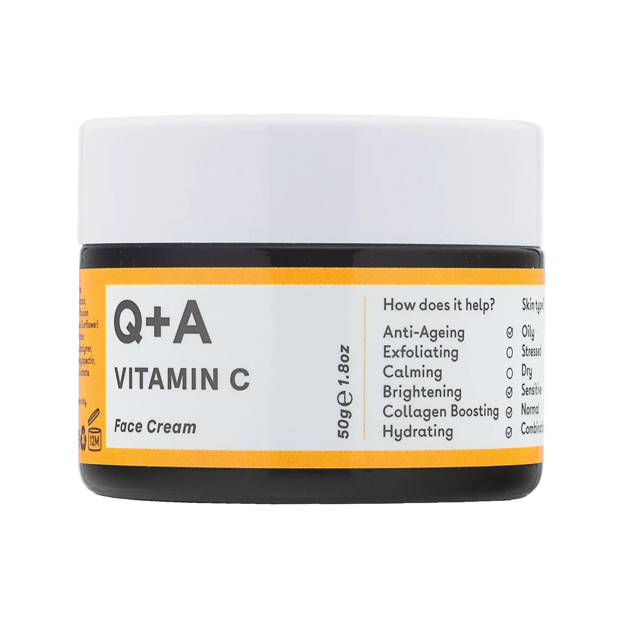 Q + A Vitamin C Face Cream