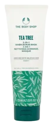 The Body Shop Tea Tree 3-In-1 Wash, Scrub, Mask